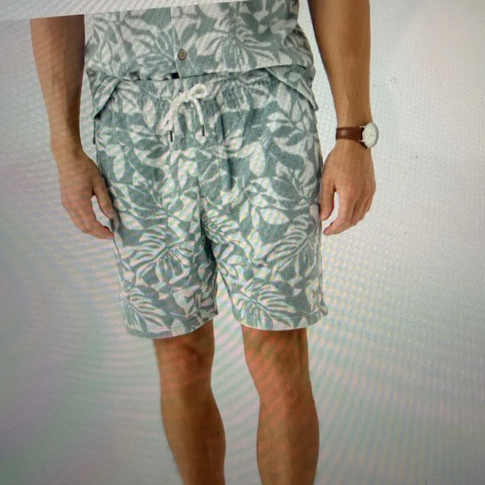 Men’s cabana towel Terry sweatshort Faherty brand